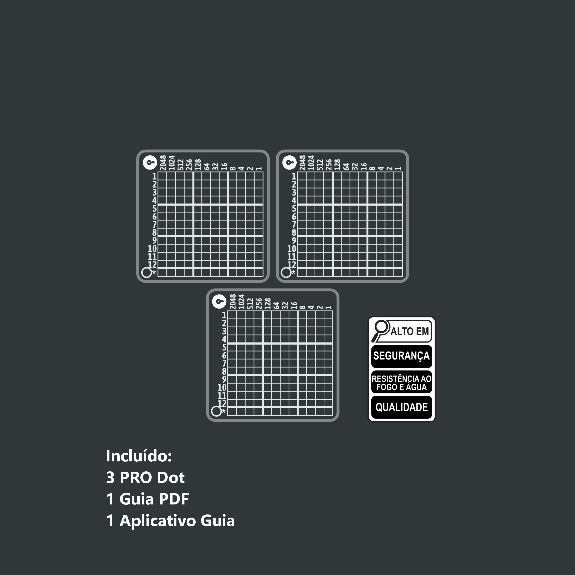 PRO Dot 3 Protege Dot (Apenas as Placas) Hardware Wallets