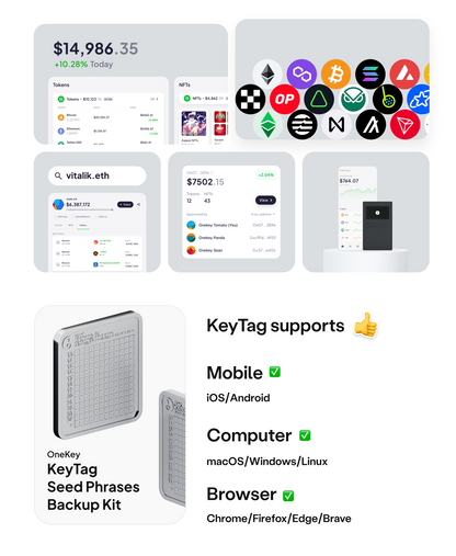 Onekey Keytag Hardware Wallets