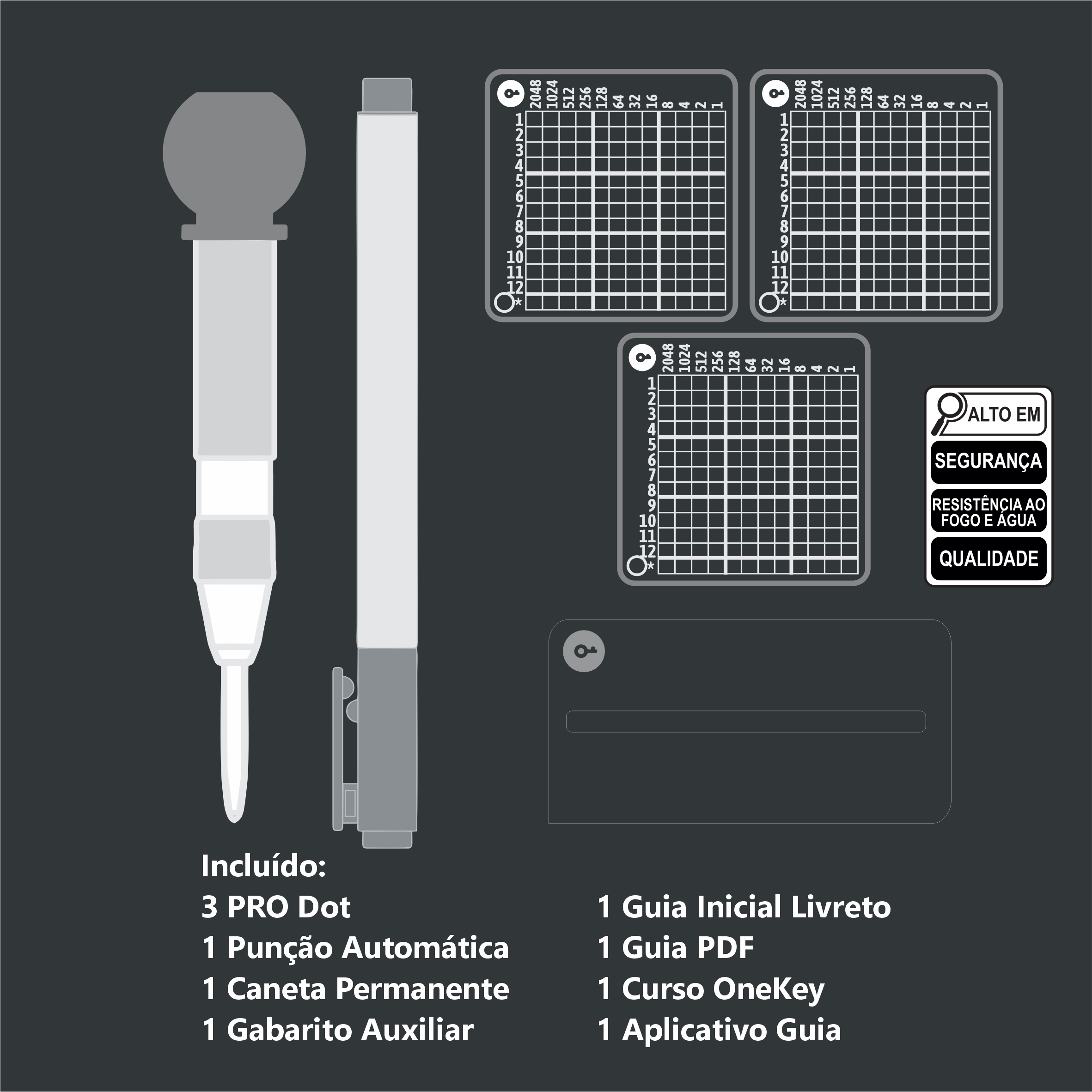 PRO Dot Kit Completo Multisig (3 Placas) Hardware Wallets