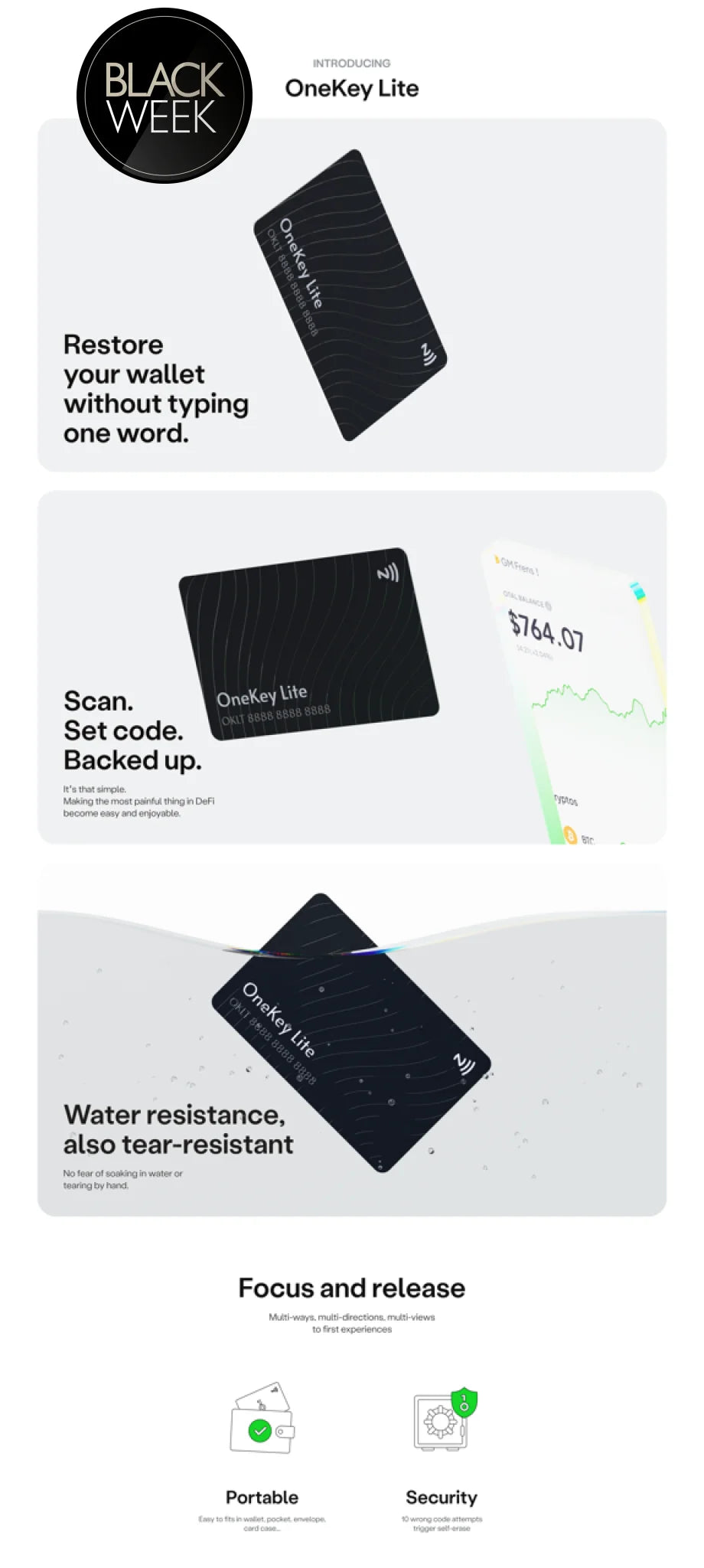 Onekey Lite Hardware Wallets